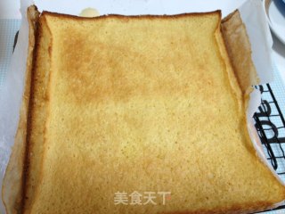 芒果蛋糕卷的做法步骤：13