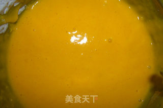 橙香戚风蛋糕的做法步骤：7