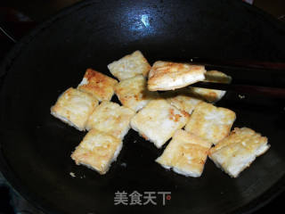 自制街边小吃--铁板烤豆腐的做法步骤：5