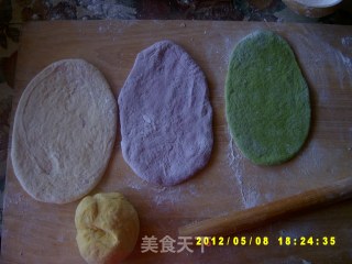 四色吐司的做法步骤：9
