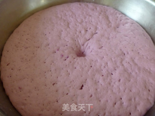 【百变面食】紫薯的诱惑---紫薯玫瑰馒头的做法步骤：6