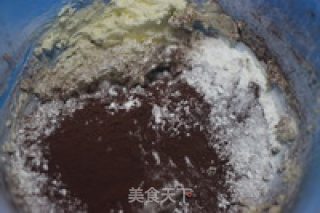 巧克力小酥饼（曲奇）的做法步骤：3