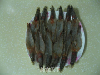 清蒸蒜蓉开边虾的做法步骤：14