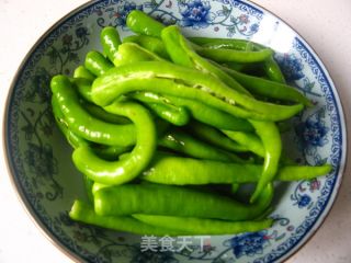 杭椒牛柳情深之外的一款惹味--杭椒肉末恋的做法步骤：3