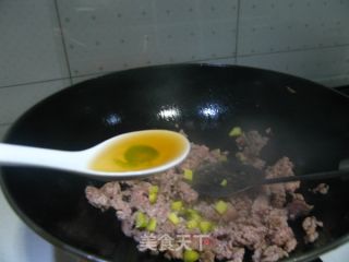 杭椒牛柳情深之外的一款惹味--杭椒肉末恋的做法步骤：9
