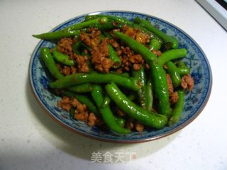 杭椒牛柳情深之外的一款惹味--杭椒肉末恋的做法步骤：13