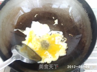 简单版蛋炒饭的做法步骤：7