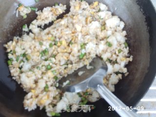 简单版蛋炒饭的做法步骤：12
