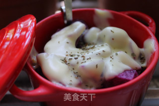 奶香紫薯的做法步骤：5
