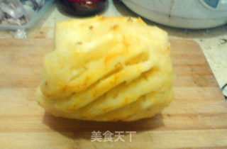 菠萝糯米粥的做法步骤：1