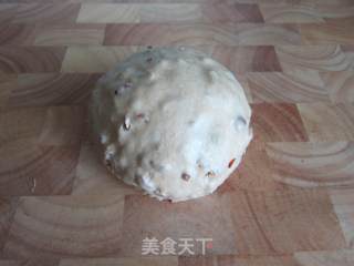 母亲节做给妈妈：全麦黑糖红枣葡萄面包的做法步骤：12