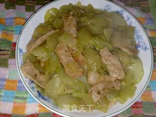 适合上班族的快手菜——肉片炒黄瓜的做法步骤：10