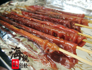 烤箱版“烤海肠”的做法步骤：6