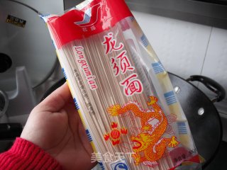 丝瓜皮蛋面的做法步骤：5