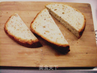 香煎面包片的做法步骤：1