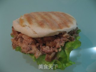 肉夹馍的做法步骤：18