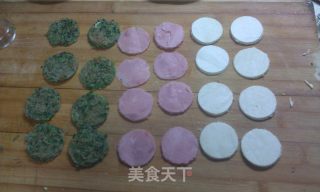 笑脸香椿汉堡的做法步骤：7