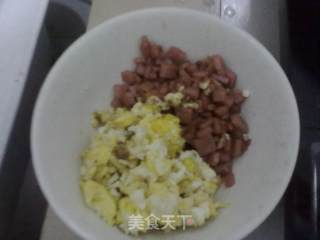 香辣金银饭的做法步骤：2