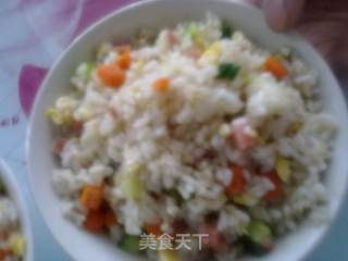 香辣金银饭的做法步骤：3