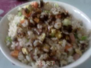 香辣金银饭的做法步骤：4