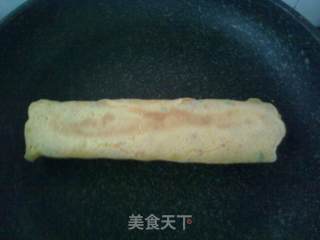 玉米鸡蛋卷的做法步骤：12