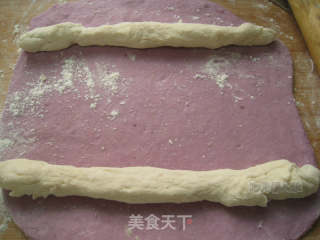 紫蝴蝶白土司的做法步骤：12