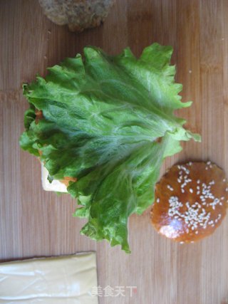 芝士肉排堡的做法步骤：11