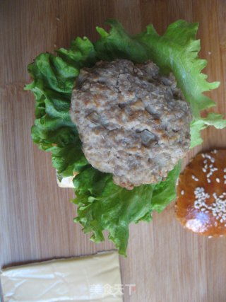 芝士肉排堡的做法步骤：12