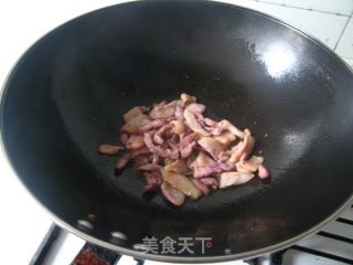徽里乡人的一道小菜（给妈妈的节日礼物）--徽茶干青椒肉丝的做法步骤：8