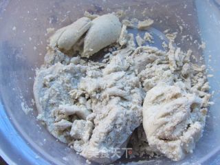 韭菜咸菜炒豆渣的做法步骤：2