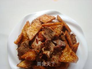 馕炒烤肉-------新疆味道的做法步骤：12