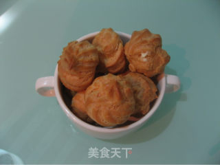 香草奶油泡芙的做法步骤：16