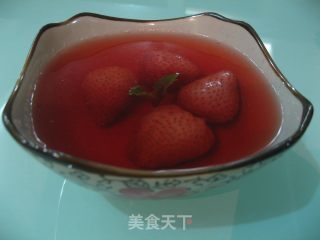 可口的草莓汤饮的做法步骤：3