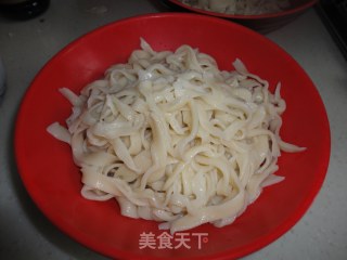 香椿麻汁凉拌面的做法步骤：9