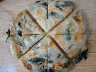 香椿葱油饼的做法步骤：8