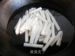 炒年糕的做法步骤：2