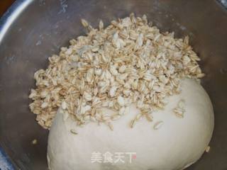 米酒版中种燕麦面包的做法步骤：4