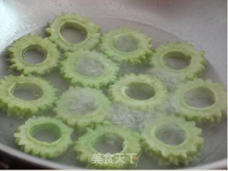 黄油南瓜焗苦瓜的做法步骤：5