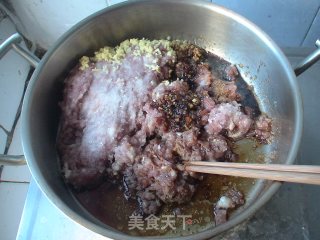 【槐花肉丸汤】——花的清香、有嚼劲的丸子的做法步骤：6