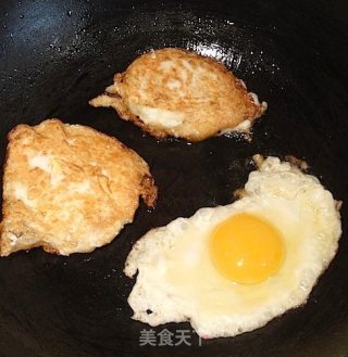 豉椒炒煎蛋的做法步骤：5