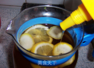 柠檬蜂蜜冰红茶的做法步骤：6