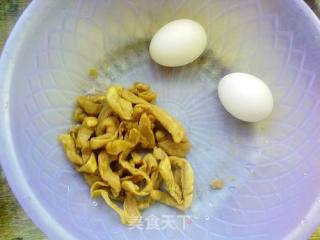 菜脯炒蛋的做法步骤：1