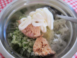 金三角饭团的做法步骤：3