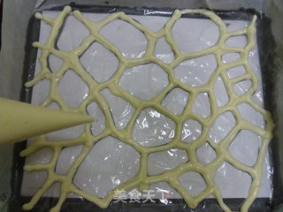 长颈鹿纹奶油蛋糕卷的做法步骤：12