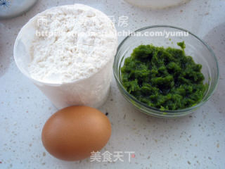 葱香转转鸡蛋饼的做法步骤：1