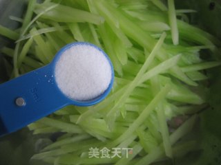 炝笋丝的做法步骤：3