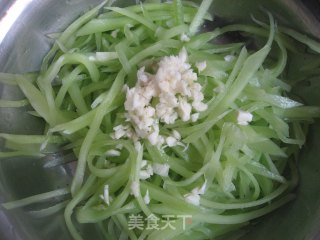 炝笋丝的做法步骤：5