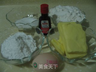 黄油香草曲奇饼的做法步骤：1