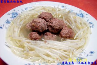 富贵银丝烩鱼丸的做法步骤：5