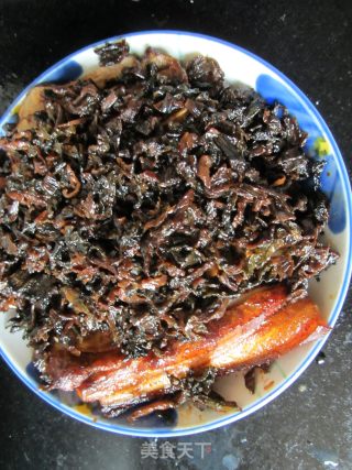 梅干菜扣肉的做法步骤：11